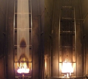 fire comparison B2ca vs. Dca after 9 minutes